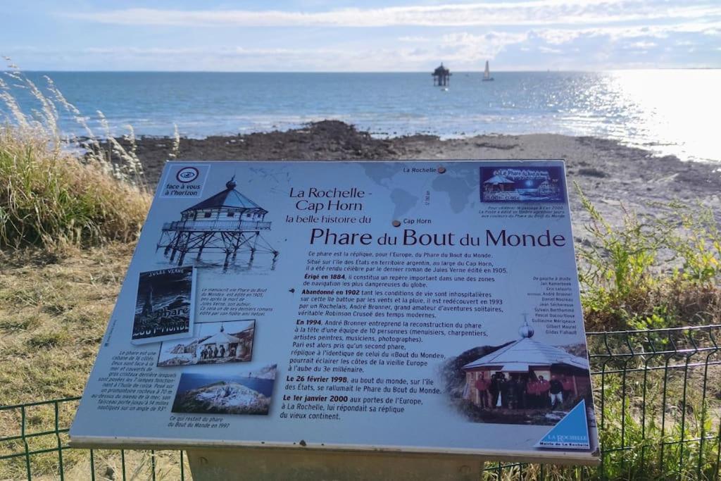 Joli Studio Pres De La Mer Avec Exterieur La Rochelle  Exterior foto